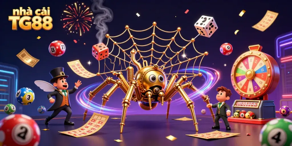 Engage with exciting games at nhà cái TG88, where animated lottery elements bring thrill and fun.