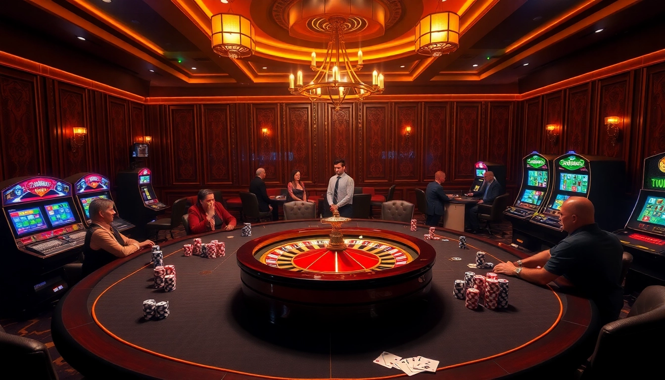 Experience the thrill of PG88 with vibrant casino tables and exciting online gaming elements.