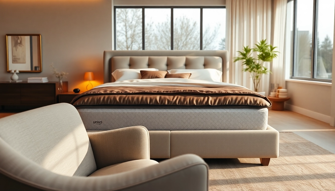 Explore the comfort and luxury of a posturepedic bed in a beautifully designed bedroom setting.