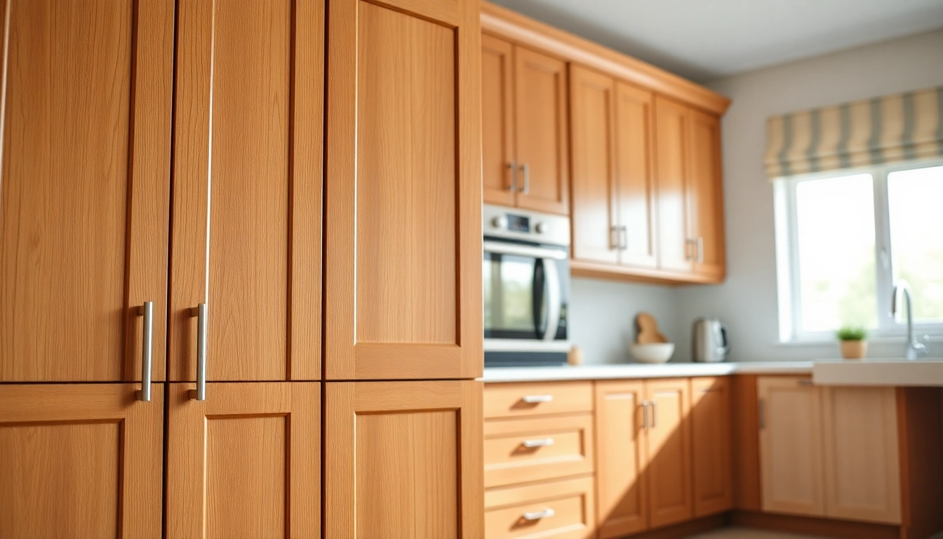 Transform your kitchen with Cabinet Refacing Largo FL showcasing beautifully refaced cabinets.