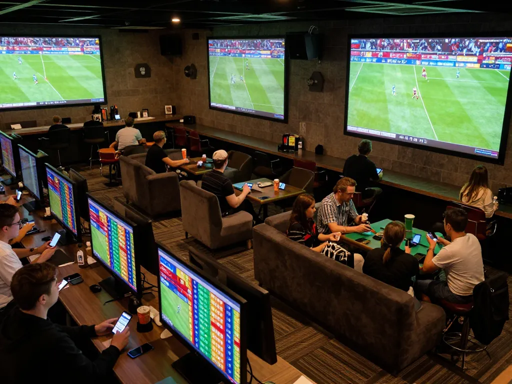 Xoilac app users engaging in live sports betting action during thrilling matches