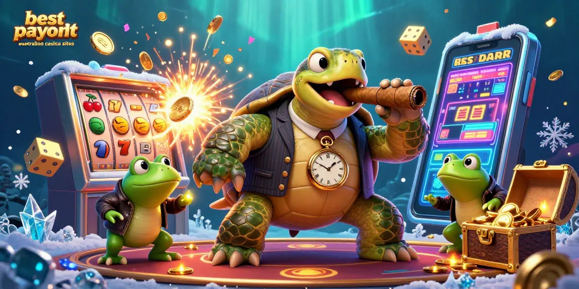 Experience the excitement of the best payout australian casino sites with vibrant characters and dynamic casino elements.